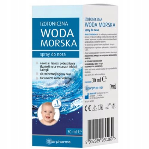 

Starpharma Izotoniczna woda morska Spray do nosa