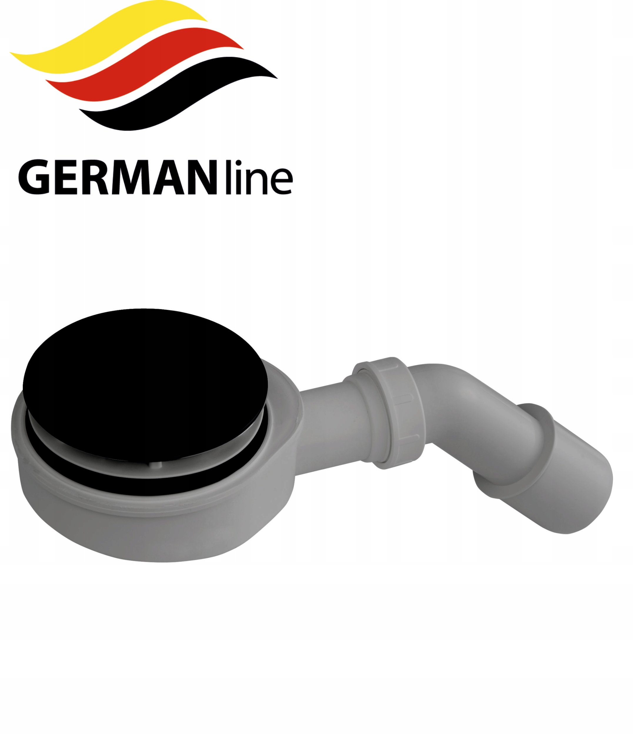 

Syfon brodzikowy GERMANline Ø90 czarny
