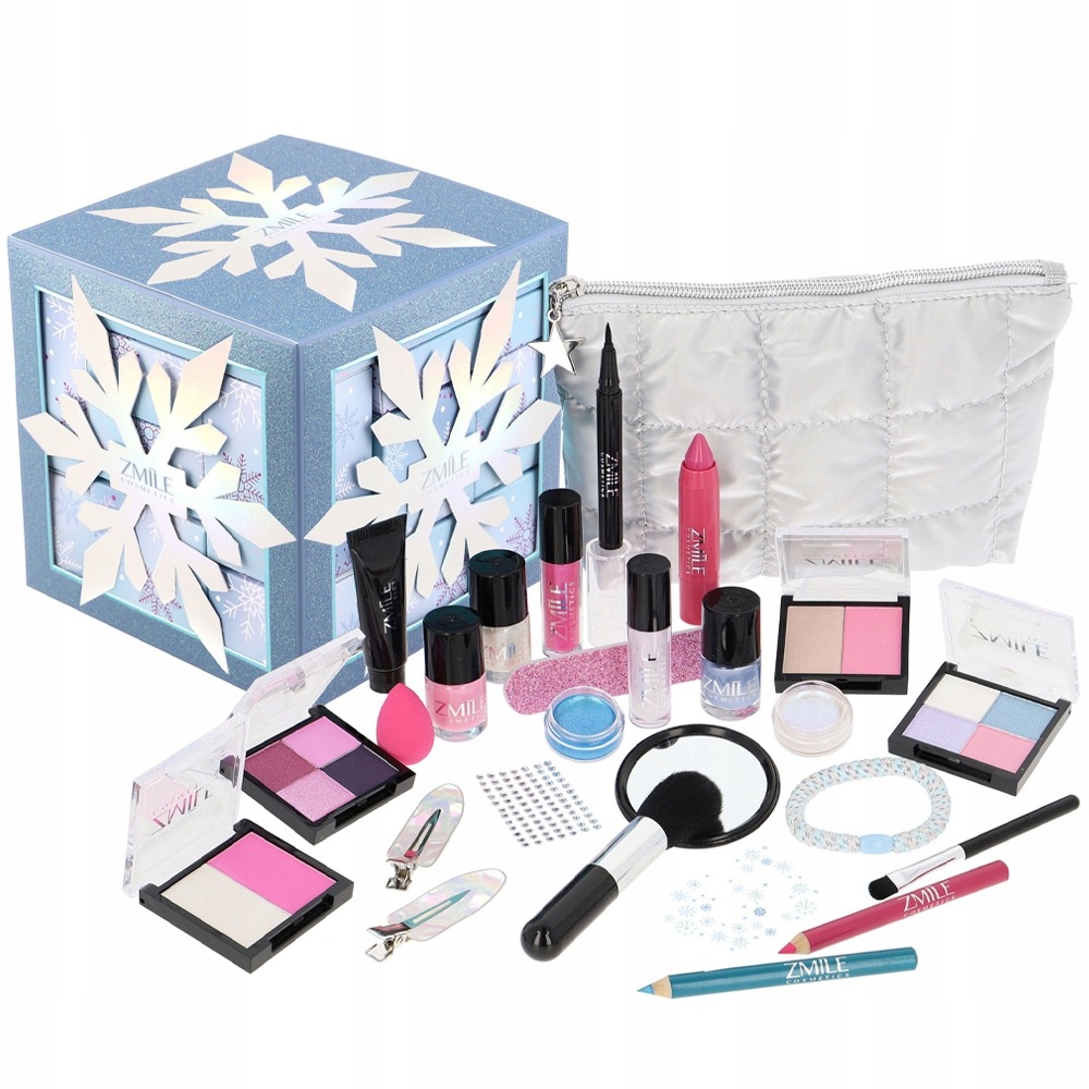 Zmile Adventní kalendář s kosmetikou Puzzle Cube Frosty White