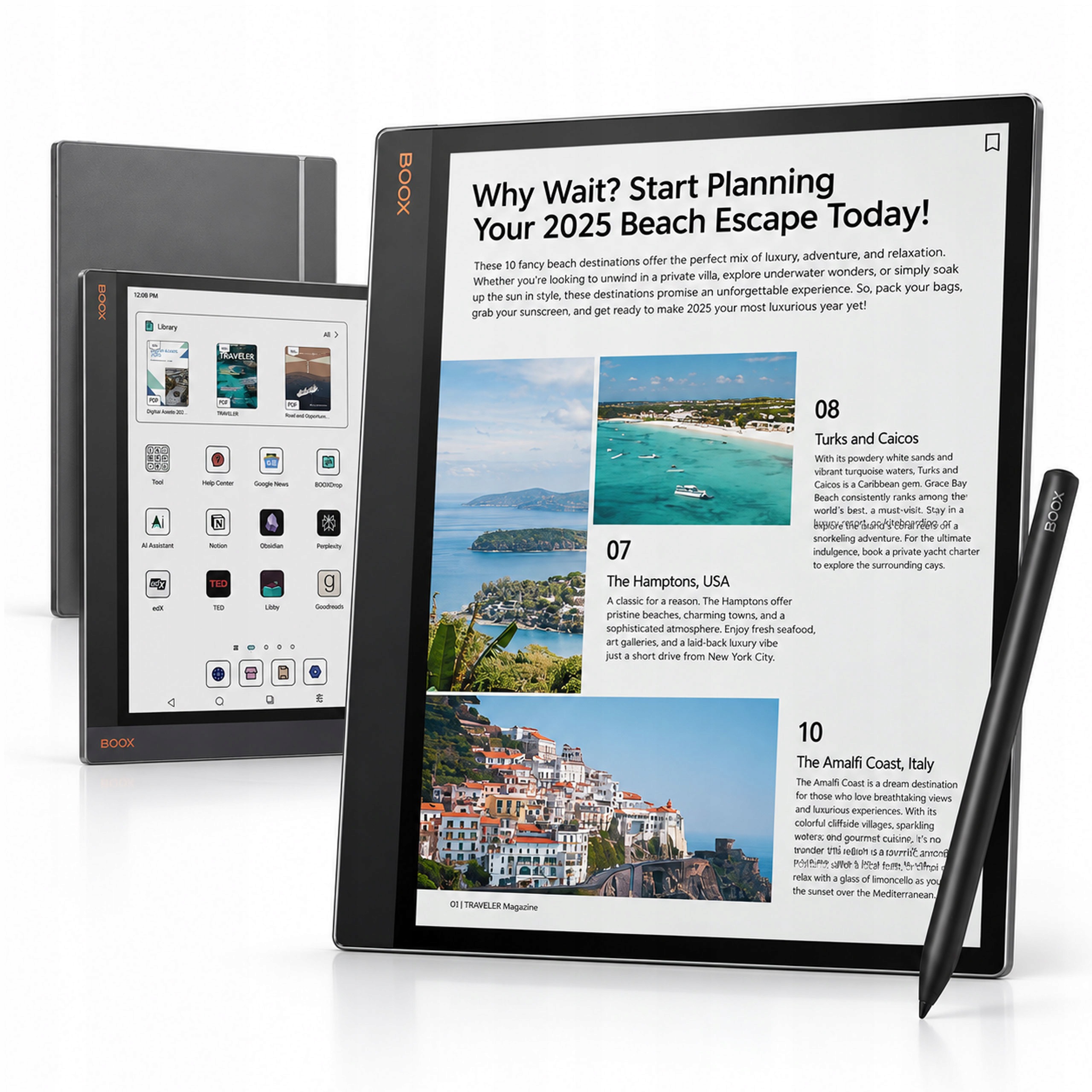 Czytnik E-booków Onyx Boox Tab X C 13,3" 128GB Wi-Fi Szary