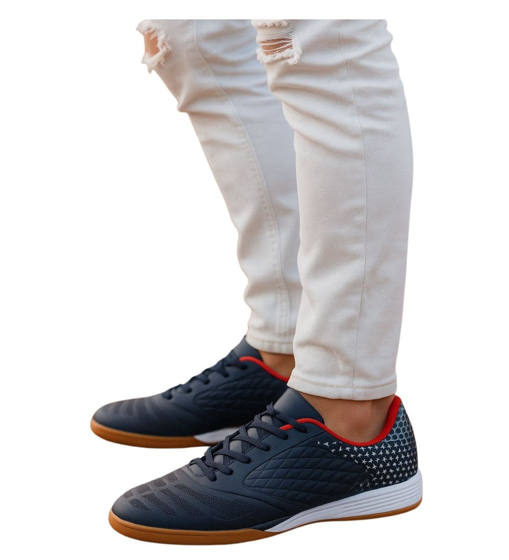 Obuwie męskie Wiązane trampki halówki sneakersy 18136 38