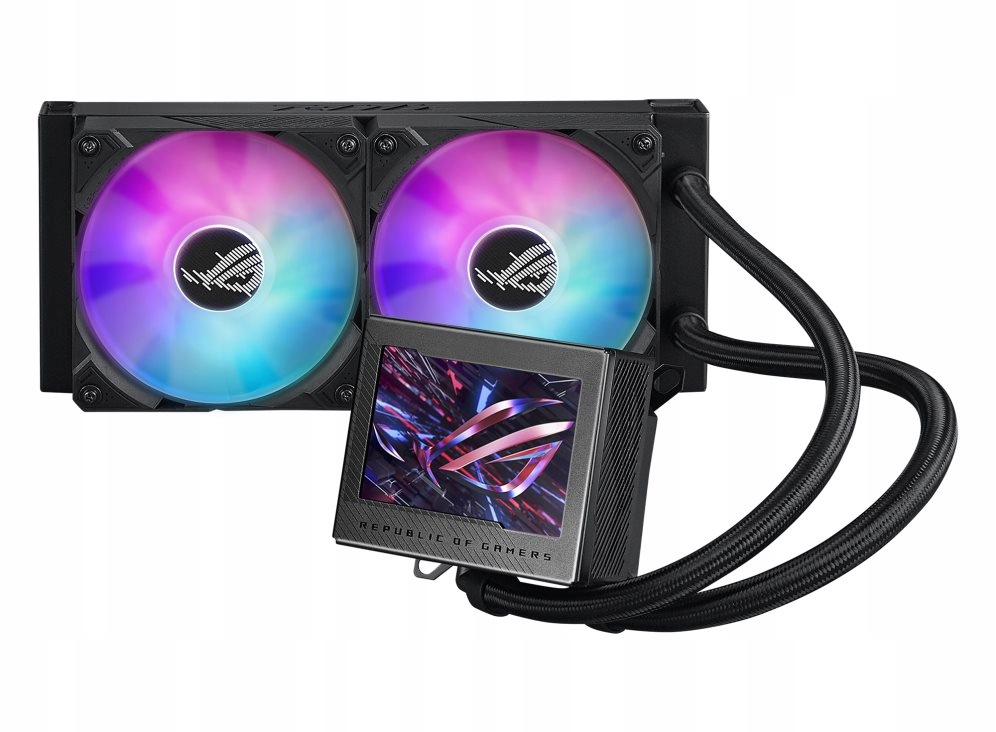 Asus vodní chladič Cpu Aio Rog Ryujin III 240 Argb, 2x120mm, LGA1851, …