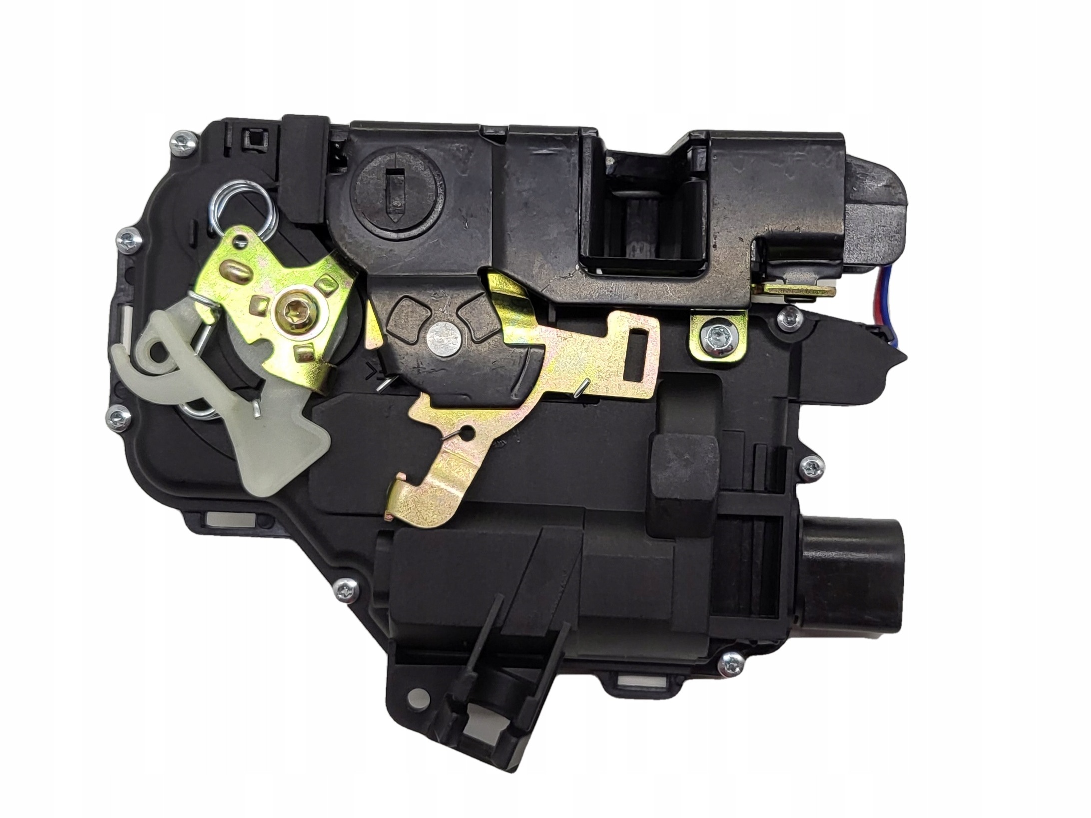 ZAMEK DRZWI + SIŁOWNIK TYŁ PRAWY VW PASSAT B5 GOLF 4 BORA 1996 -> 2005 Numer katalogowy części 3B4839016A