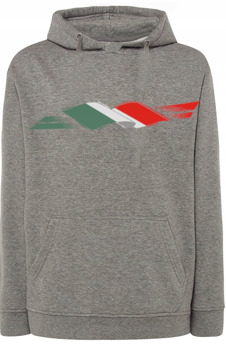Itálie Pánská vlajka Mikina S Kapucí vel. M