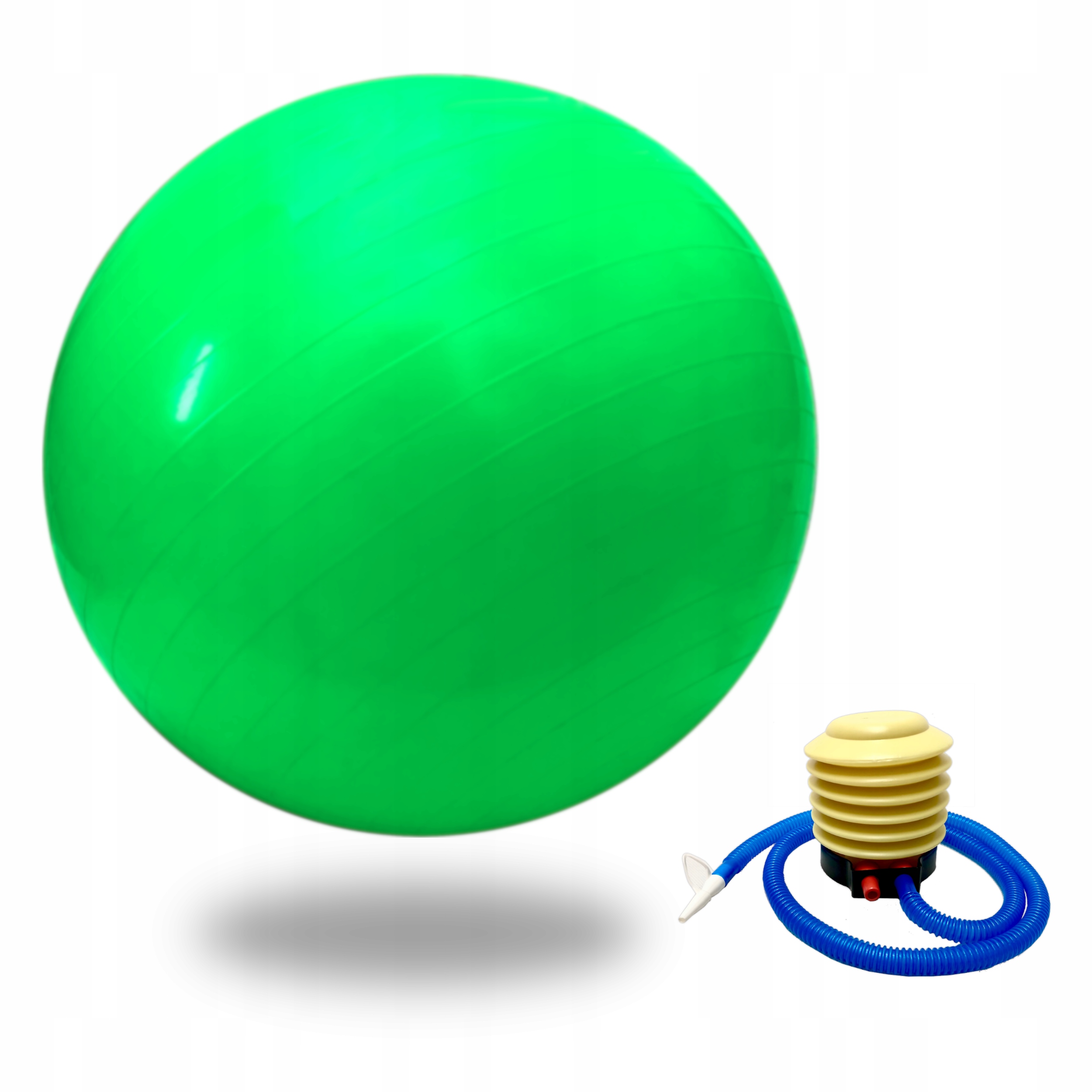 

Piłka gimnastyczna do ćwiczeń fitness +pompka 65cm