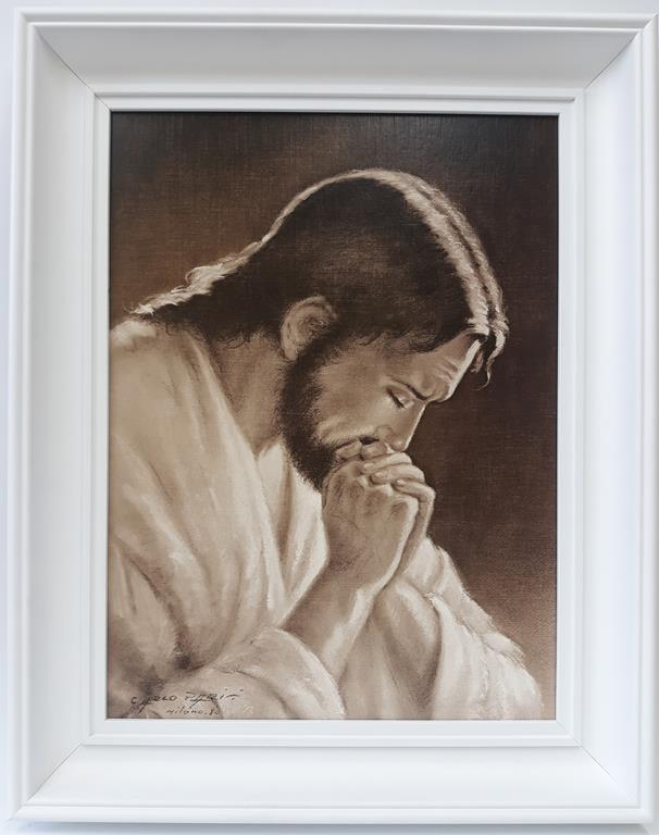 

Nowoczesny Obraz Religijny 40X50 Jezusa Modlącego