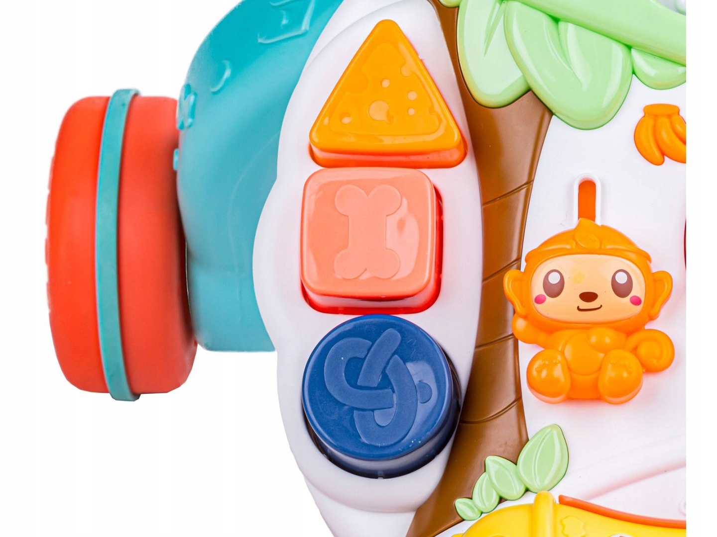 Edukacyjny Chodzik Jeździk Muzyczny, Pchacz Bohater brak