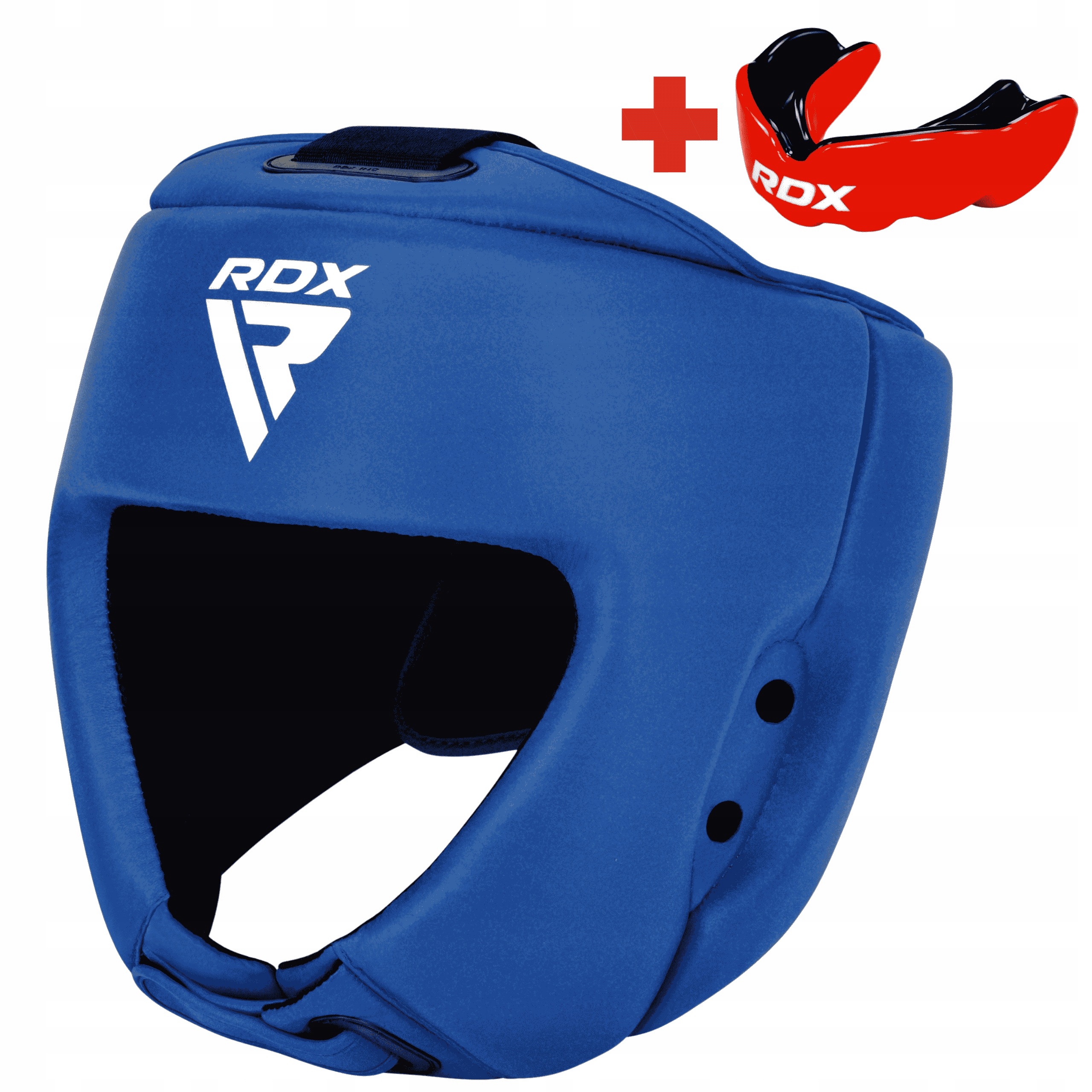 Kožený Chránič Hlavy Iba Boxerská Helma Sparing Boxs Roz.xl Modrá