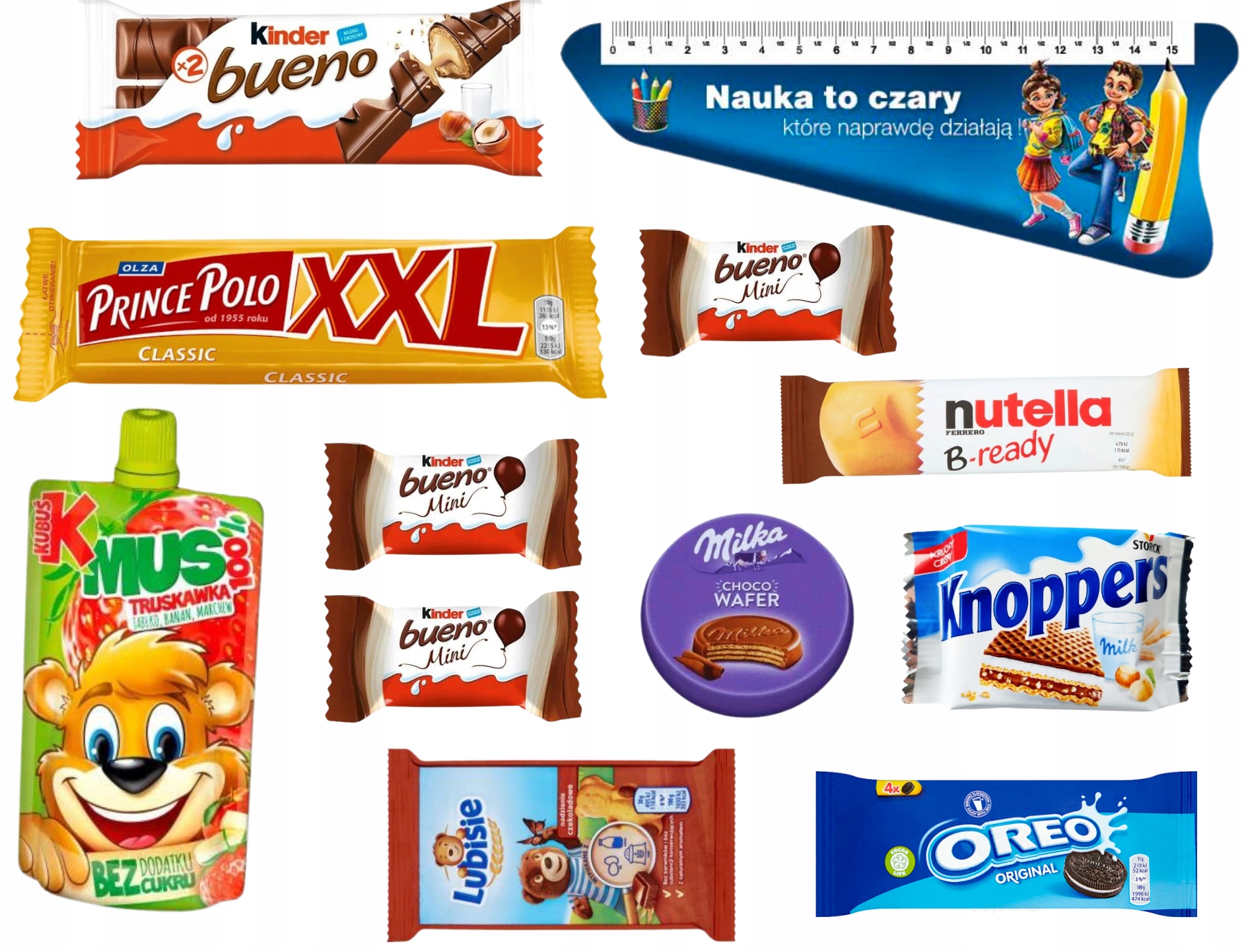 Róg obfitości Tyta Pierwszoklasisty Przedszkolaka ze słodyczami Pasowanie Stan opakowania oryginalne