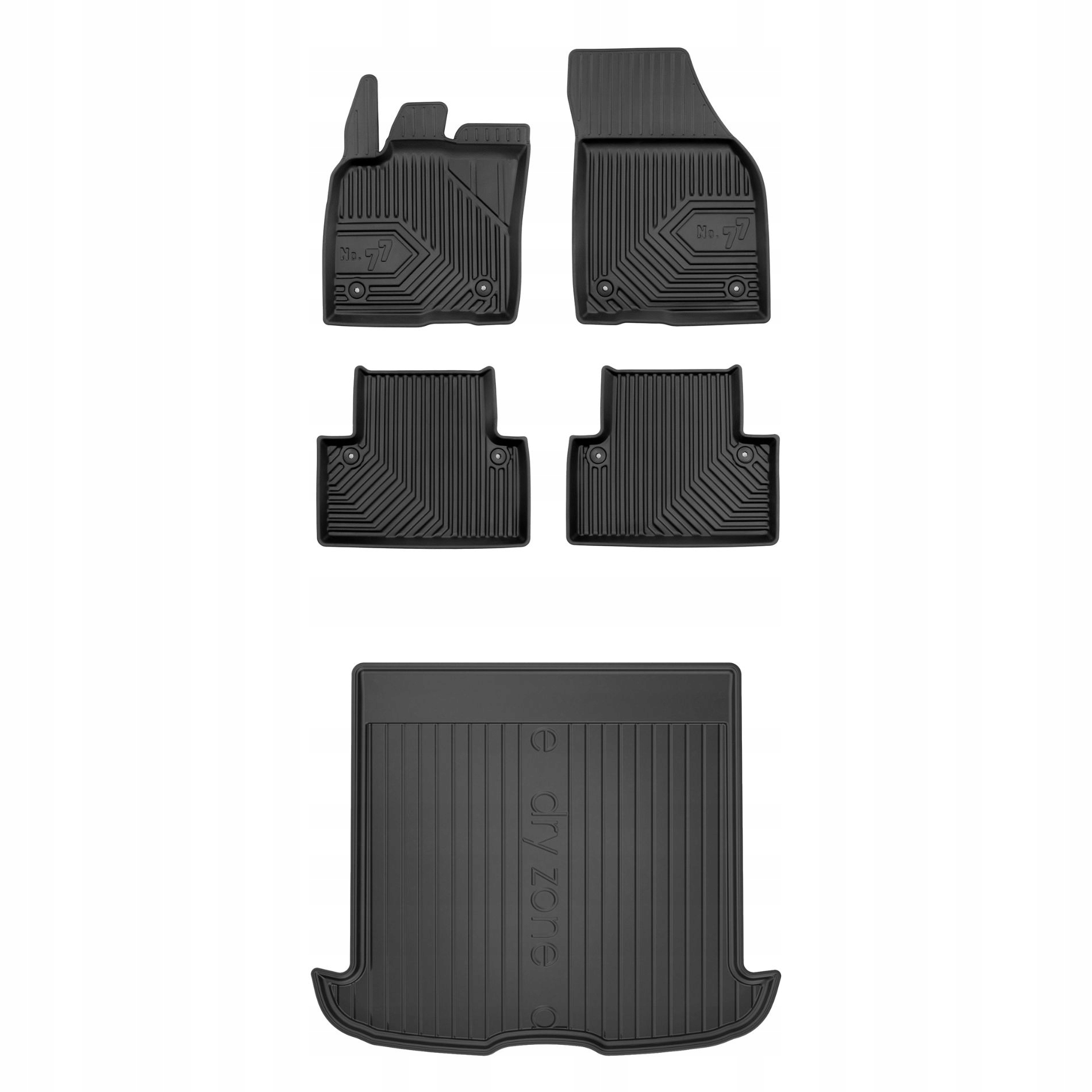 

Zestaw dywaniki gumowe i mata do Volvo V50 2004-12