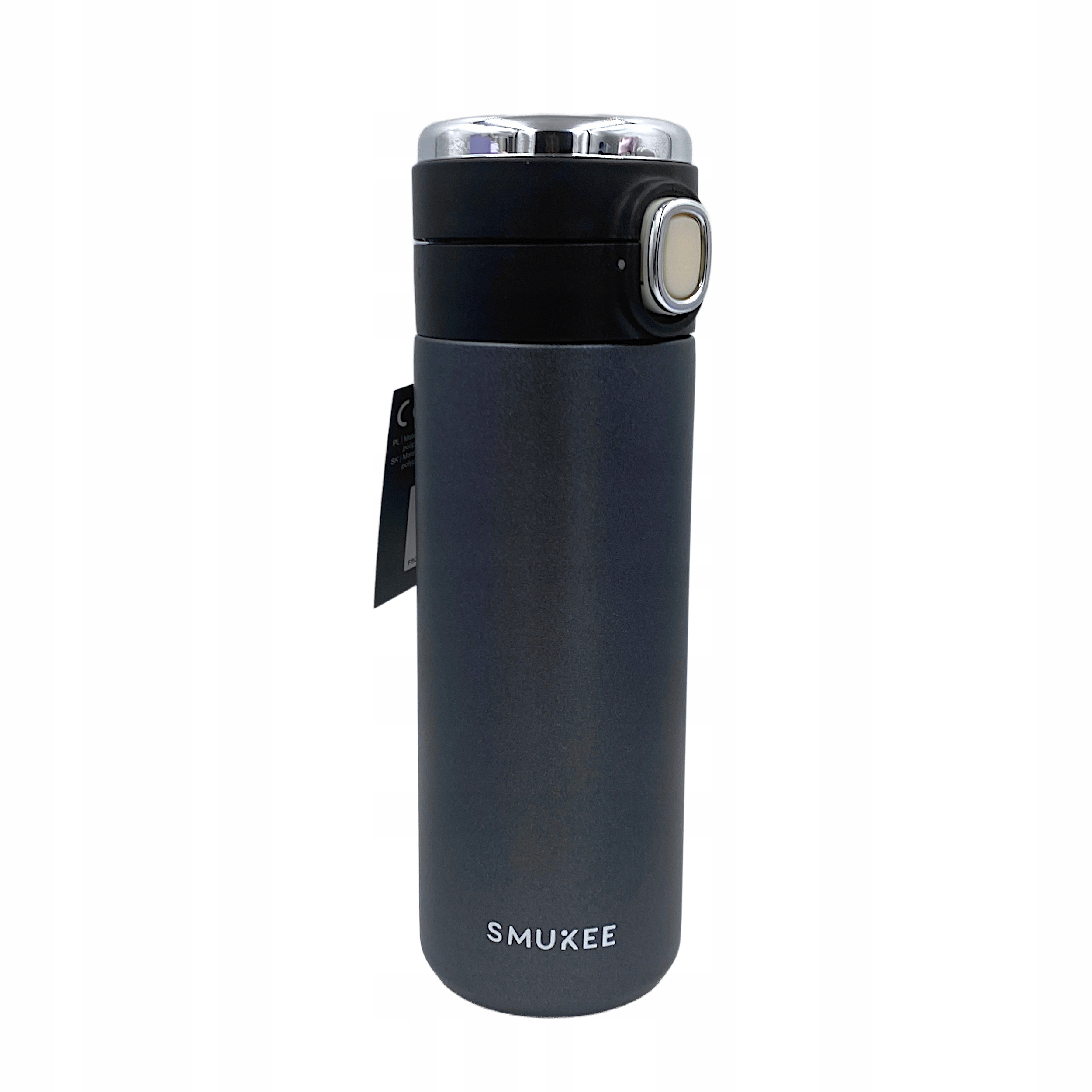 Smukee Termos z wyświetlaczem Led 390ml czarny
