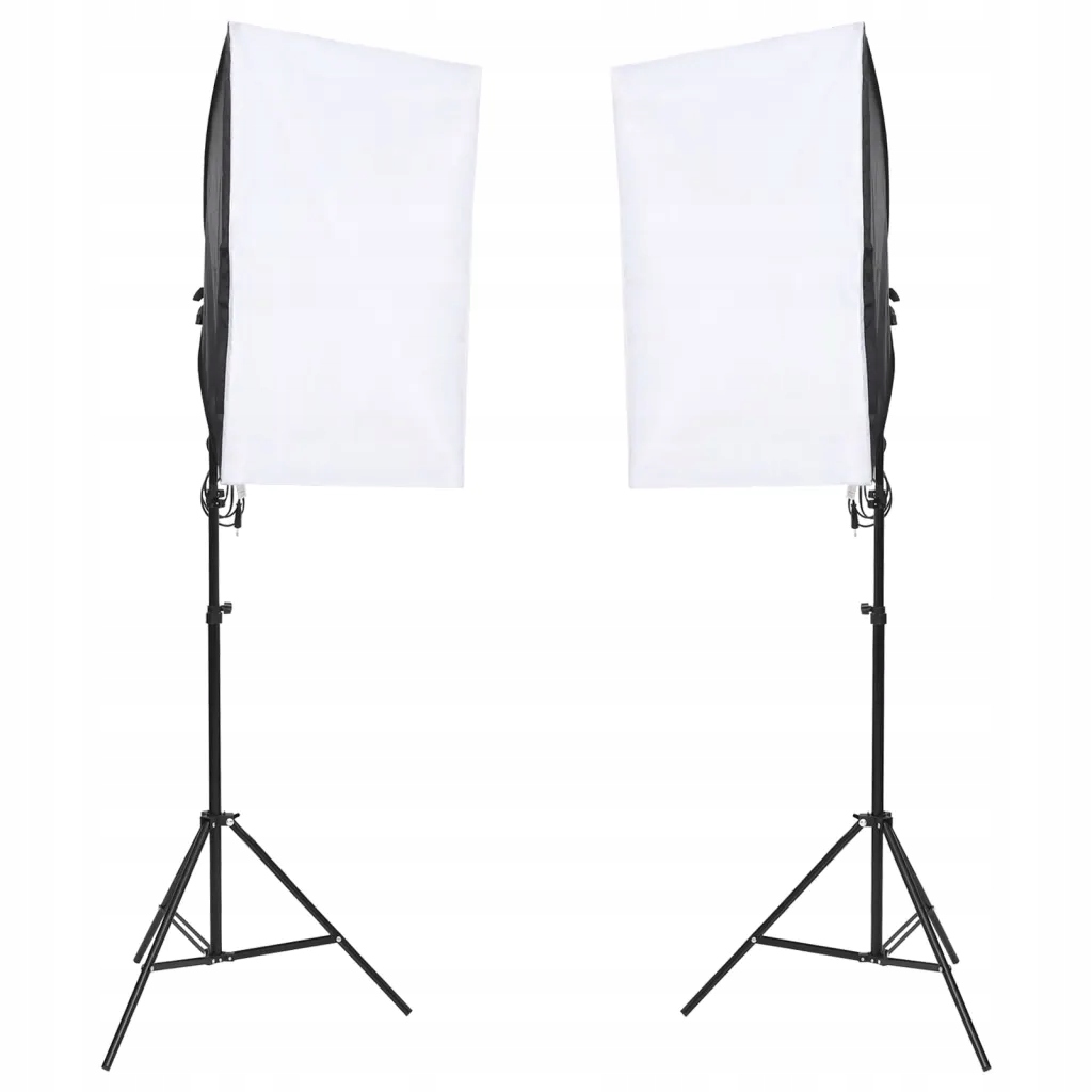 Fotograficzny zestaw studyjny z lampami i tłem Typ oświetlenia Ciągłe