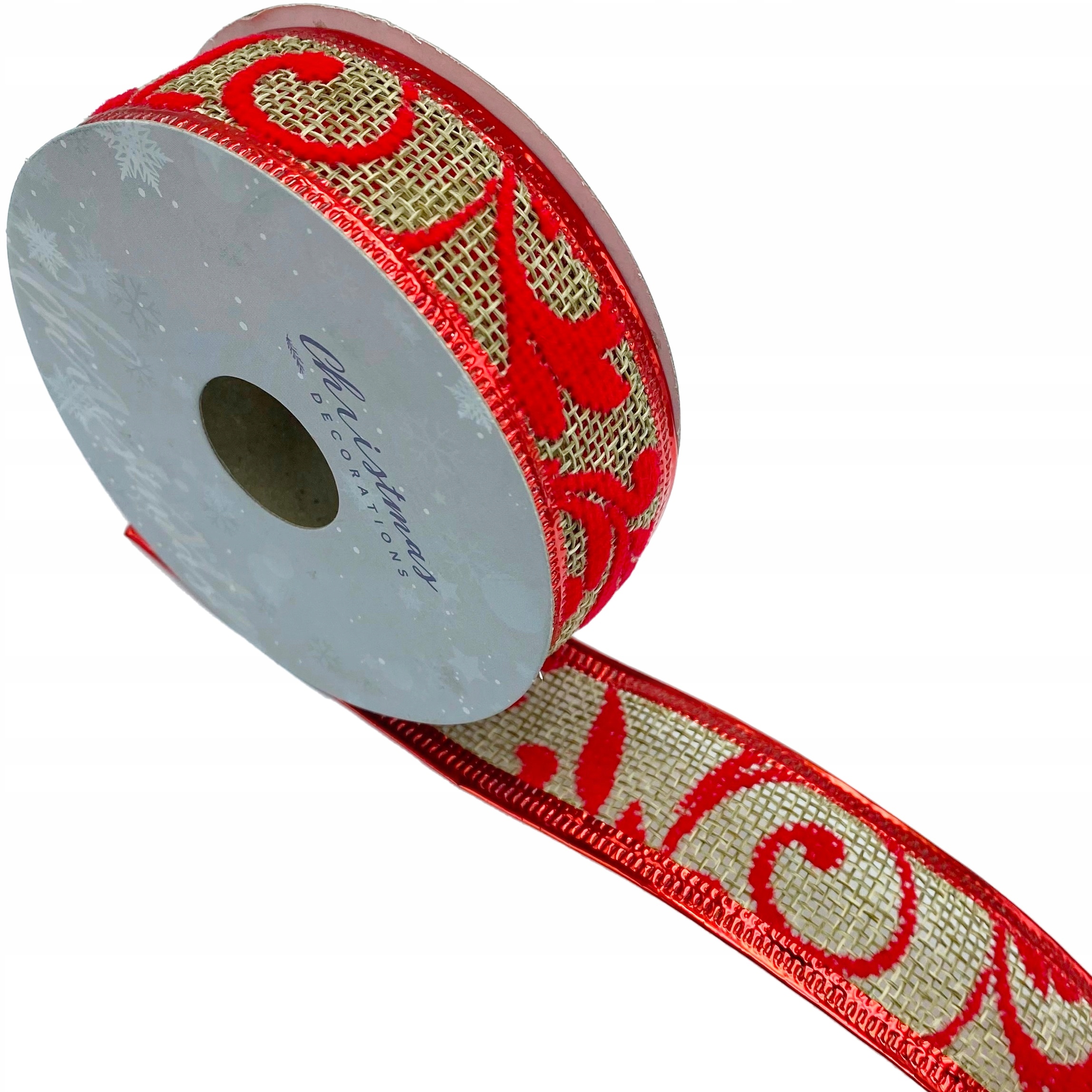 

Wstążka Świąteczna pakowania ozdabiania prezentów