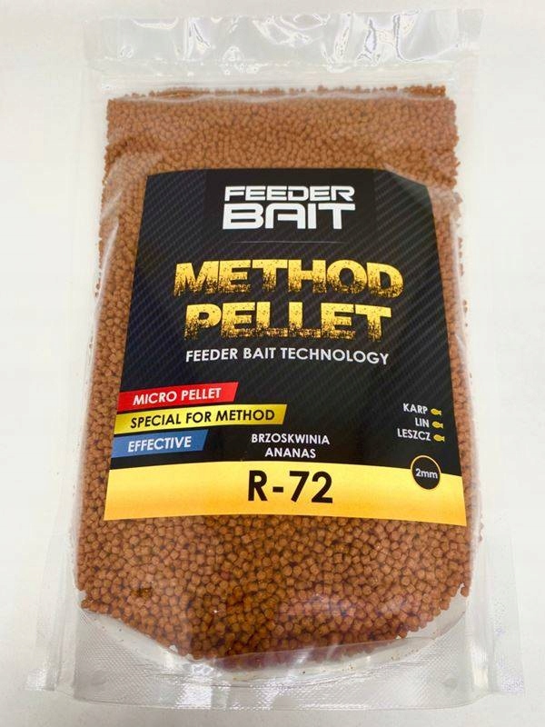 Micro Pellet 2mm Feeder Bait R 72 800g metoda