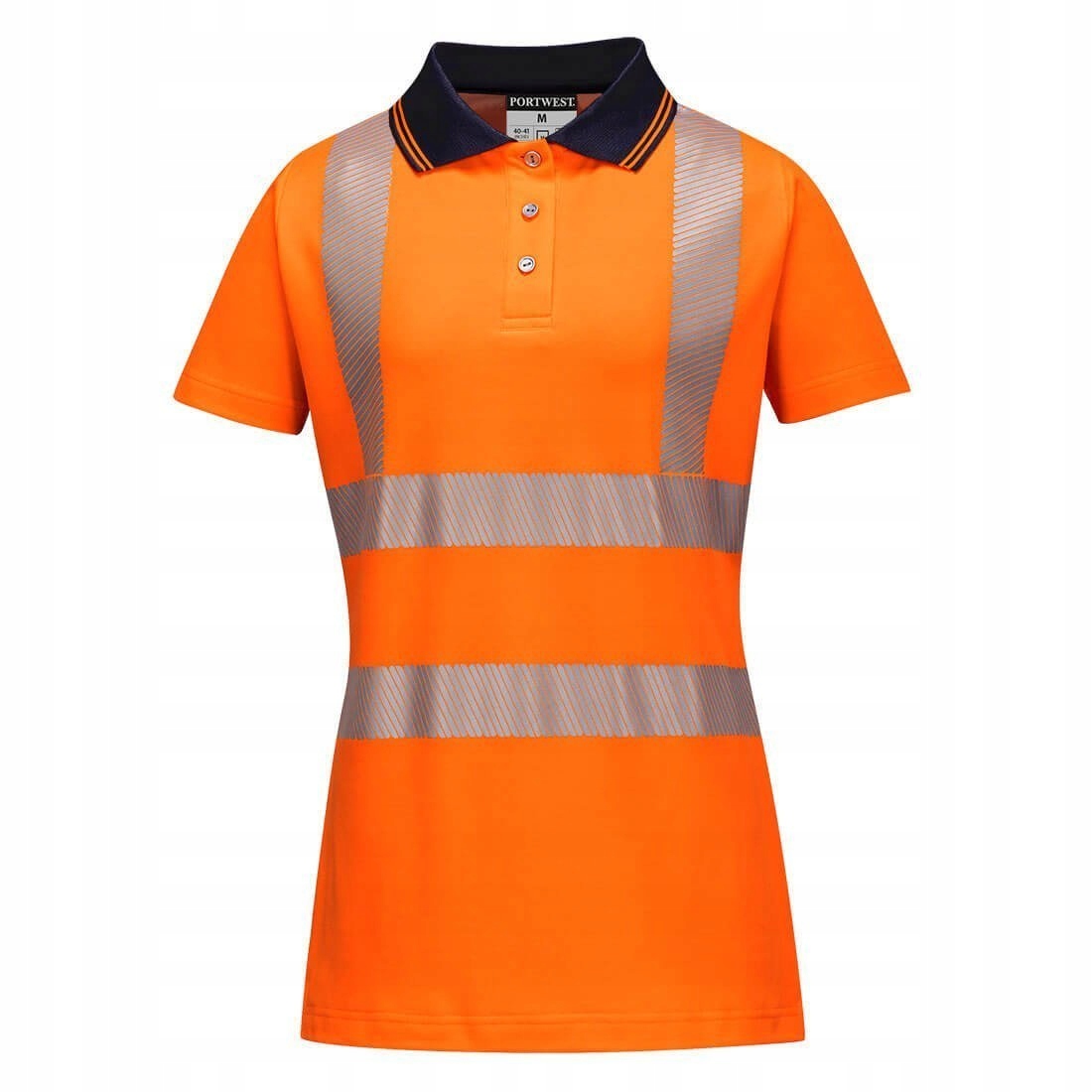 Dámská výstražná polokošile Oranžová/Černá vel. Xs