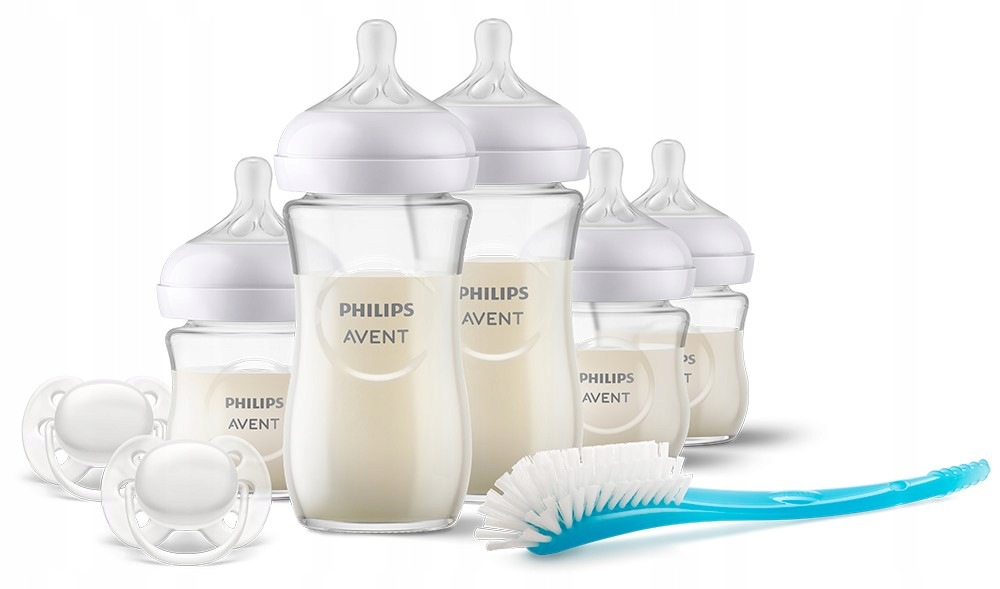 Philips Avent Zestaw butelek szklanych Natural Response SCD879/11