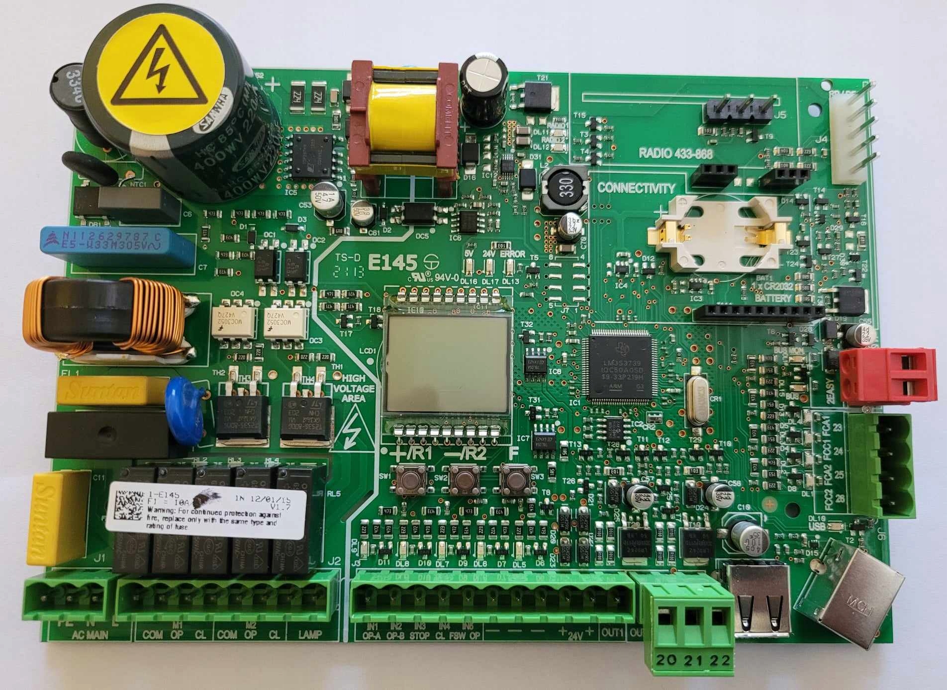 Centrala sterująca Faac E145 następca 455 D