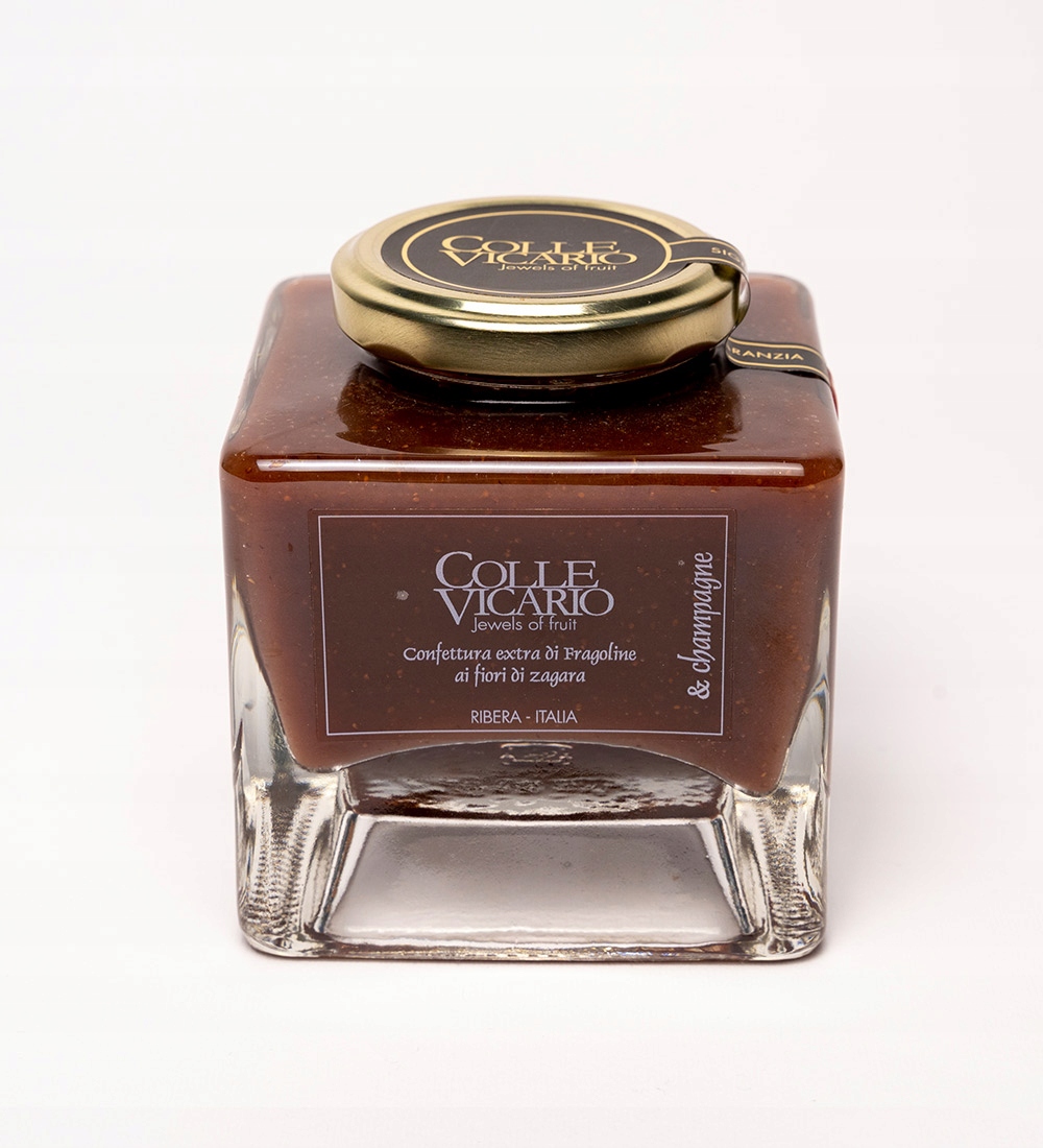 Zavařenina Lux Levelky &amp; Champagne &amp; pomerančový květ Colle Vicario 370g