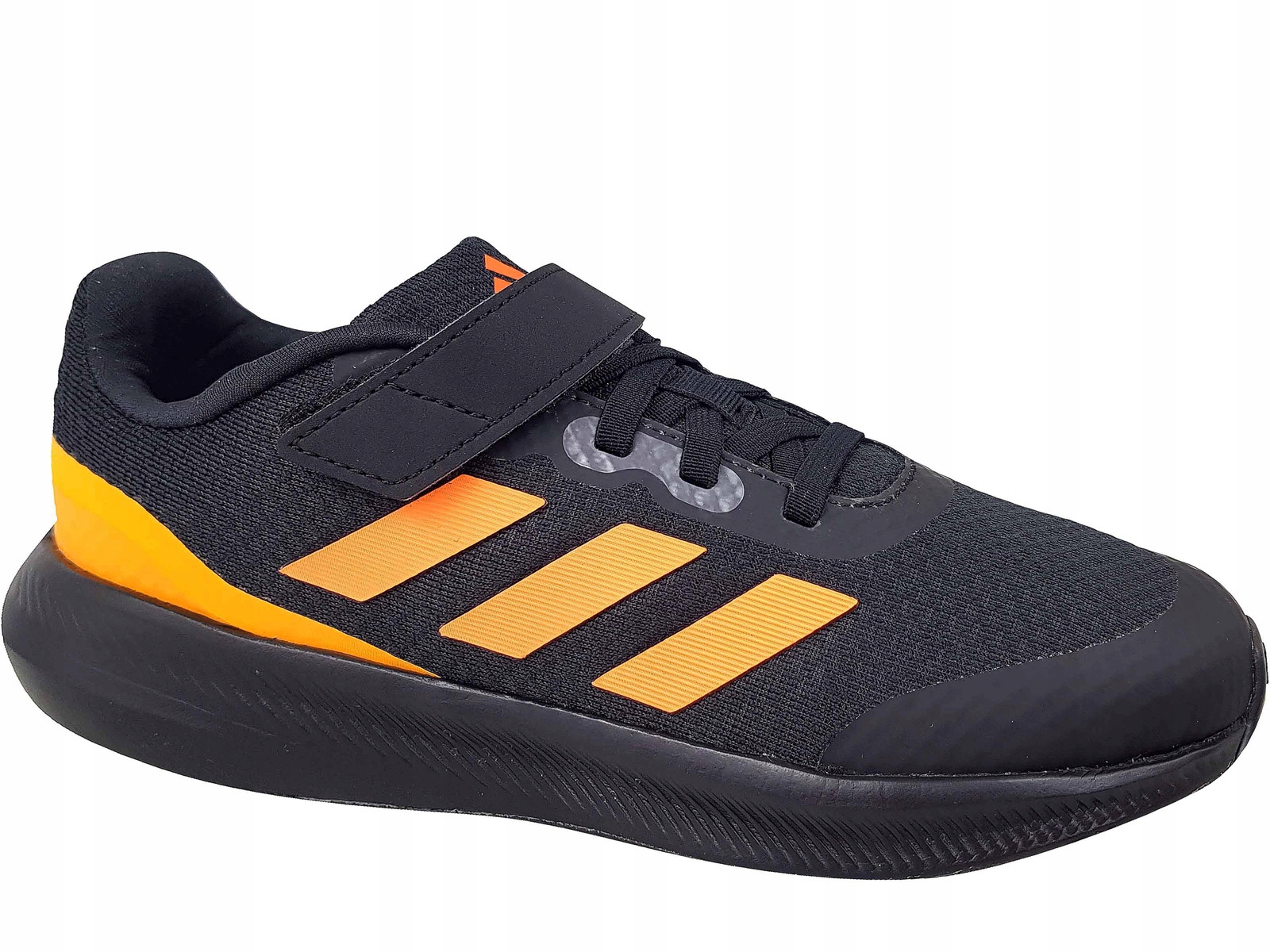 Adidas Runfalcon HP5870 Buty Dziecięce Na Gumki Rzep Czarne