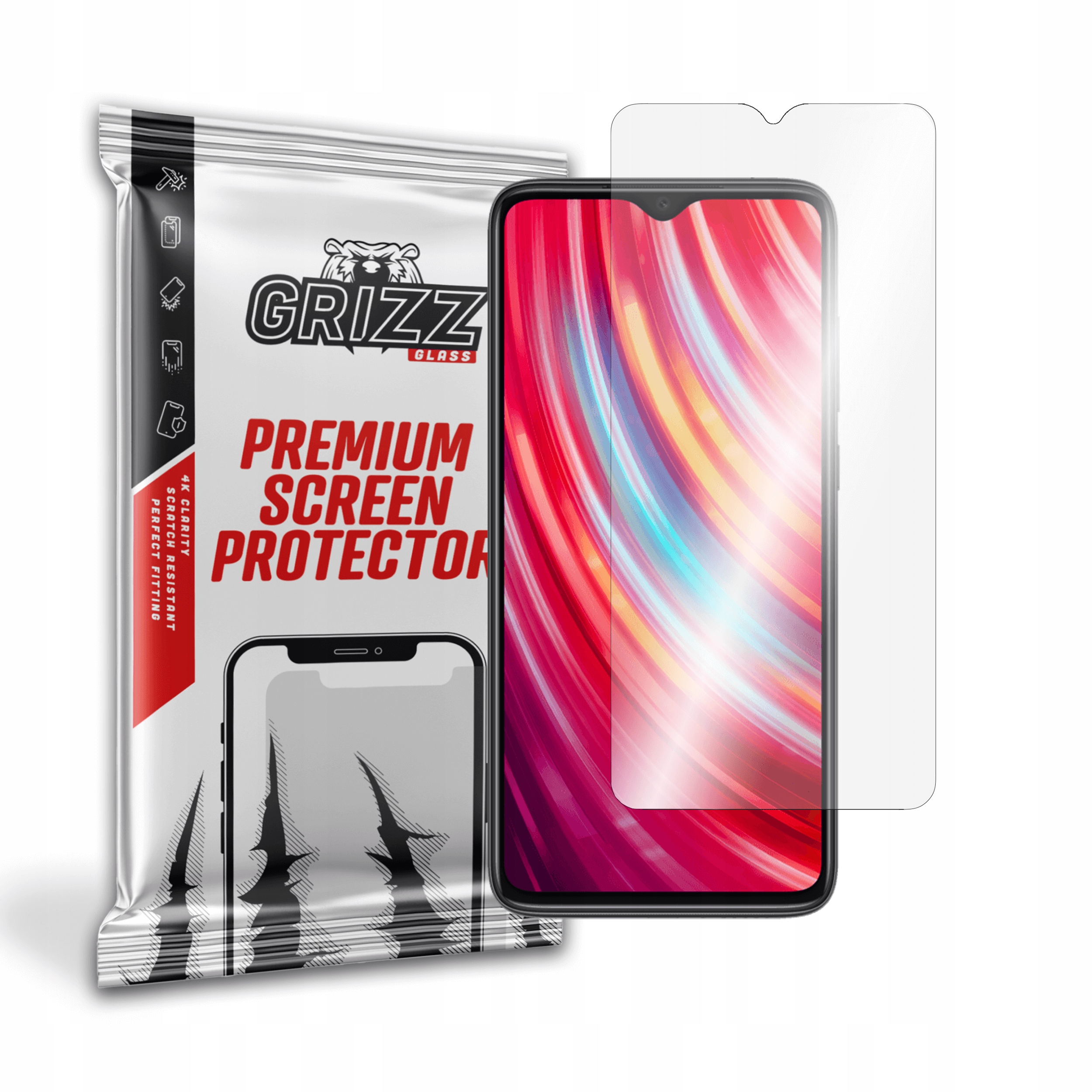 

Szkło hybrydowe na ekran do Redmi Note 8 Pro