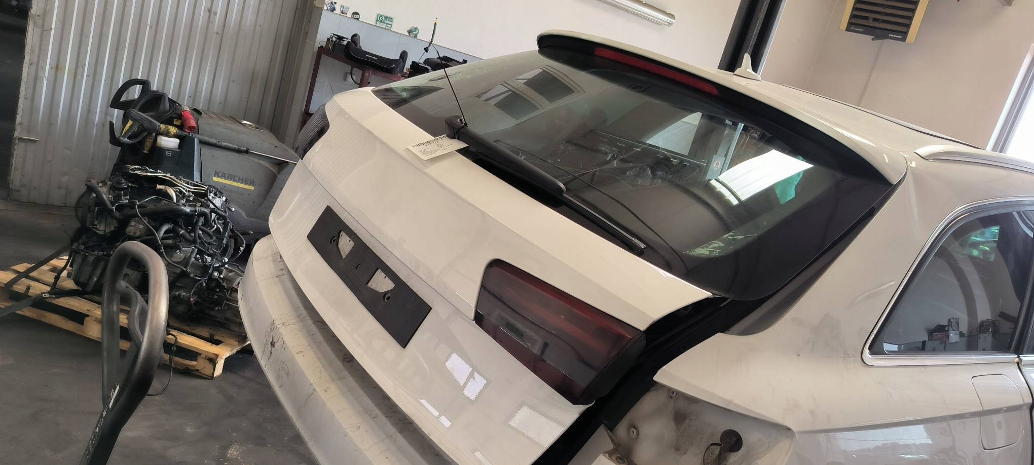 trunk door boot LY9C AUDI A6 C7 KOMBI