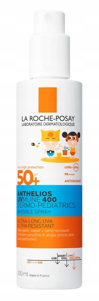 La Roche-Posay Anthelios UVMune 400 Dermo-Pediatrics, Spray dla dzieci