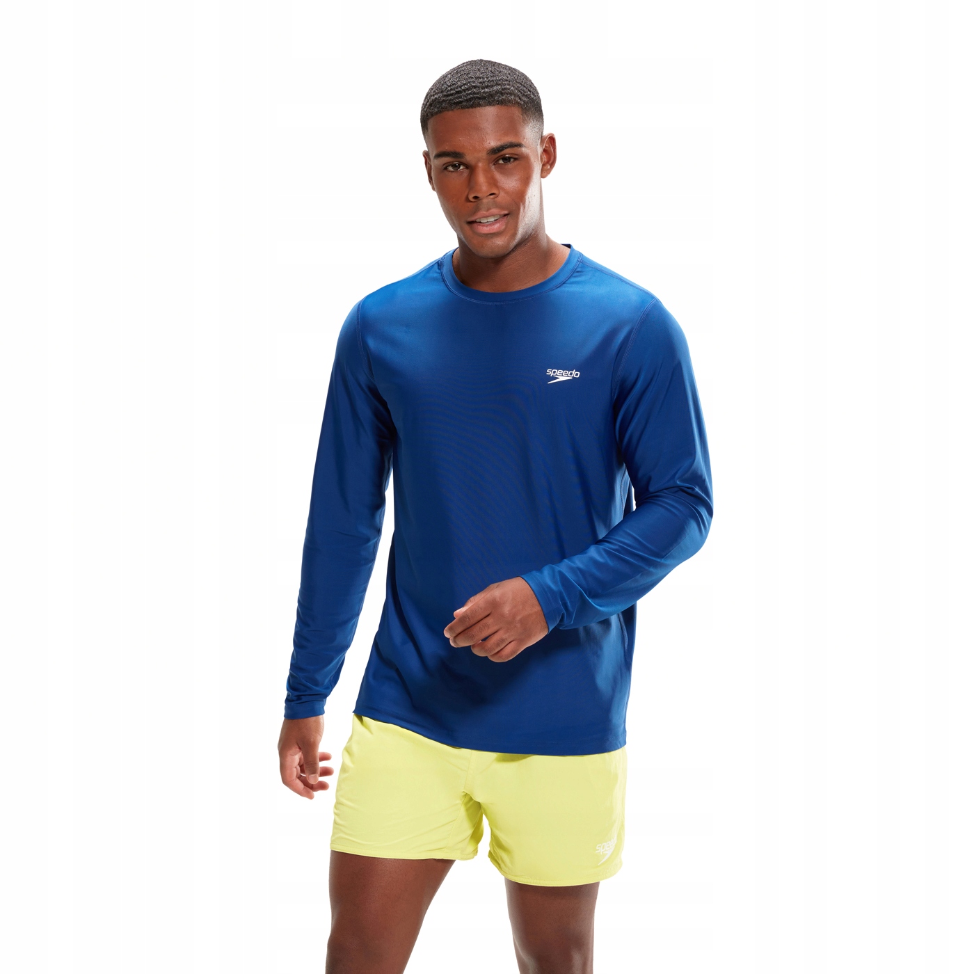 Męska Koszulka UV PRNT LS SWIMTEE AM L Marka Speedo