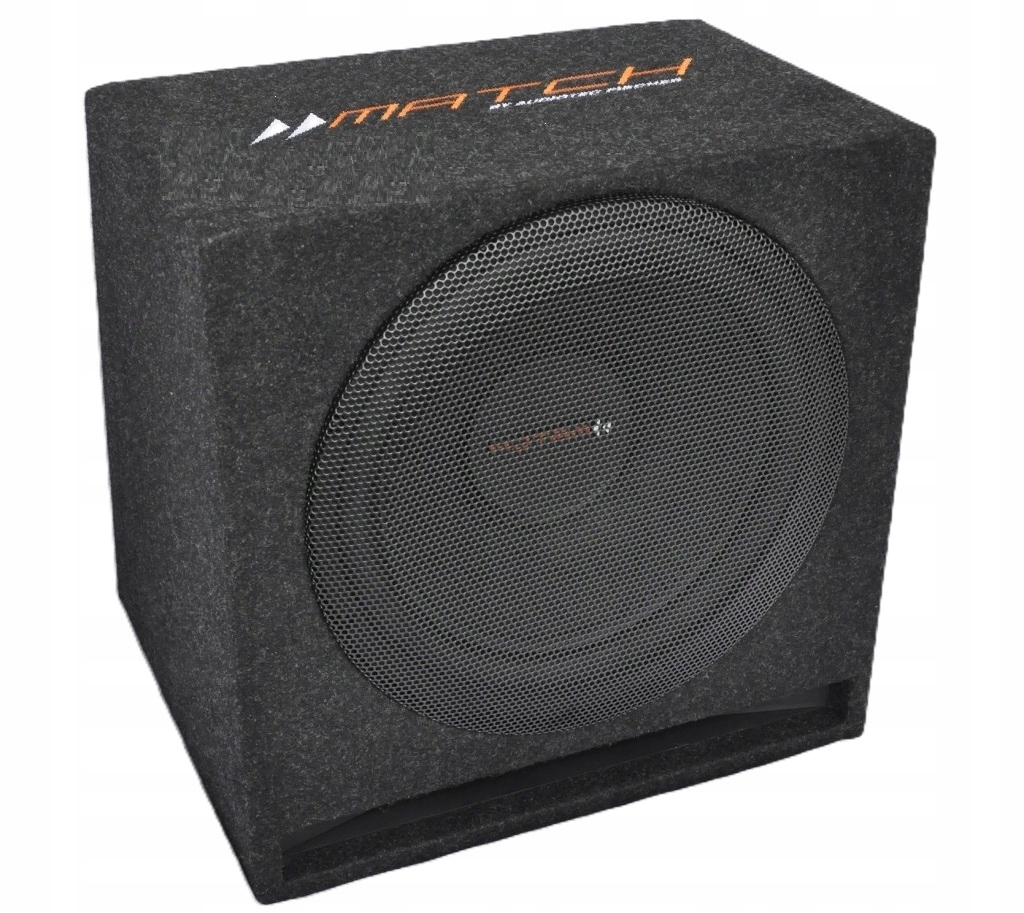 Match MW12E-D Subwoofer Samochodowy 30cm 600W Mocny Bas Skrzynia 12 Cali