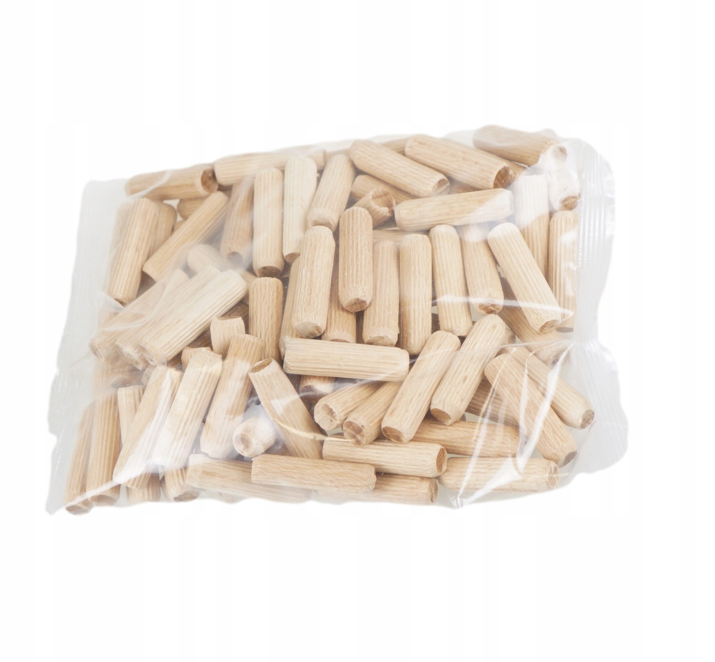 

100 x Kołek bukowy ryflowany meblowy fi 12 x 40 mm