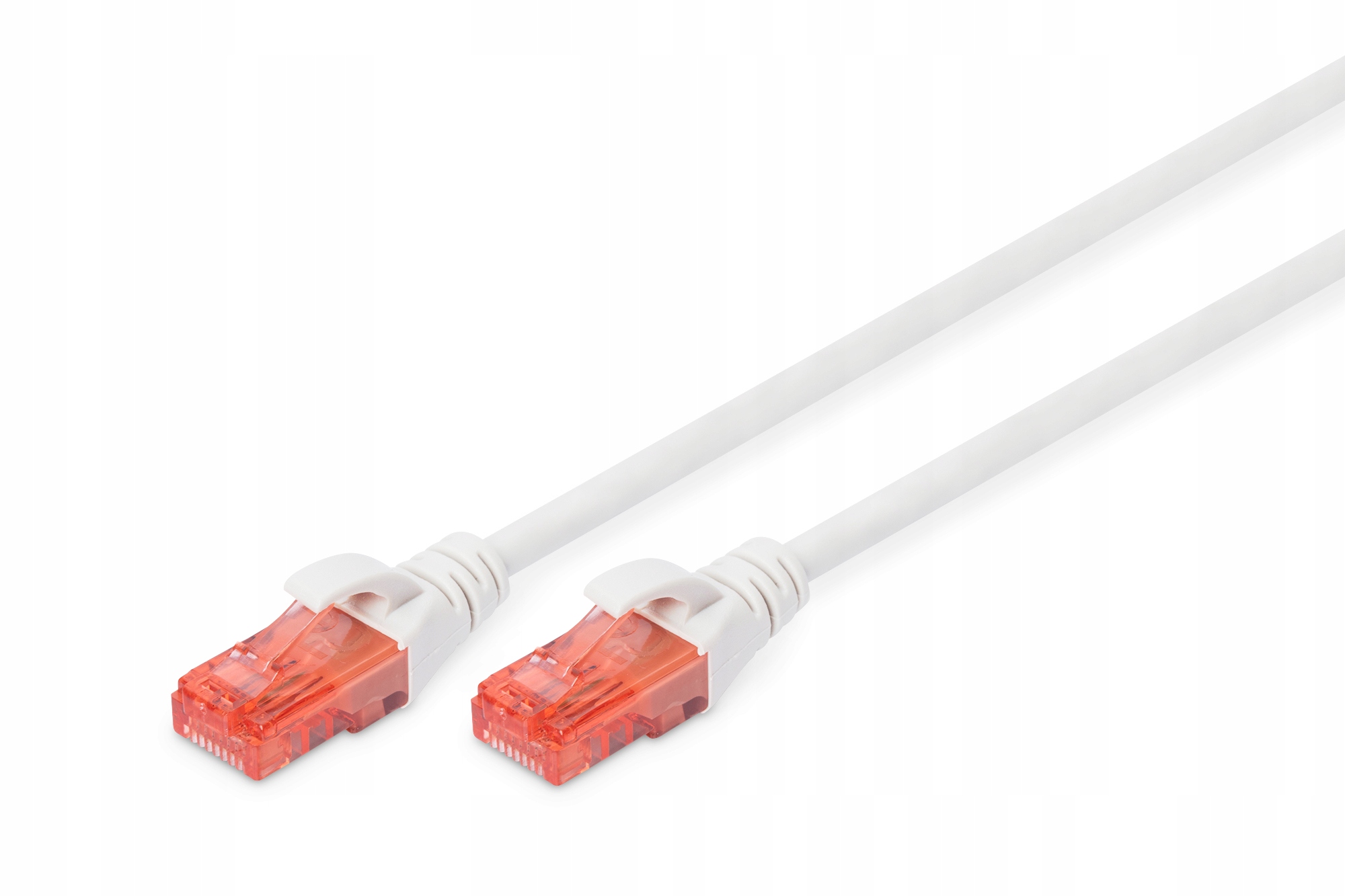 Digitus Kabel krosowy RJ45-RJ45 Cat6 U/utp Lszh 0,25 m biały