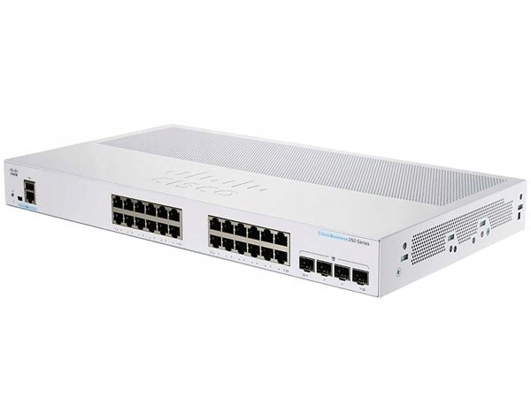 Cisco CBS250 Smart 24-port Ge, 4x10G Sfp+ Refresh