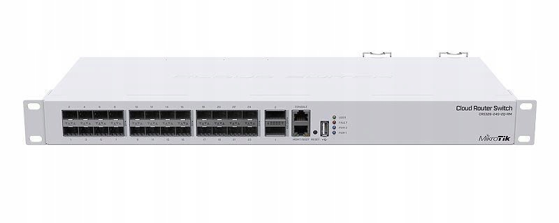 MikroTik Cloud Router Switch s operačním systémem RouterOS úrovně 5 (L5)