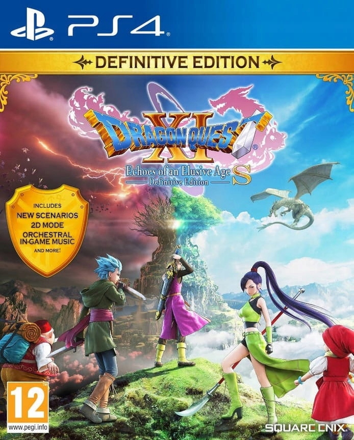 Dragon Quest XI Definitive Echoes Age Edition Gra PS4 PS5 Na Płycie