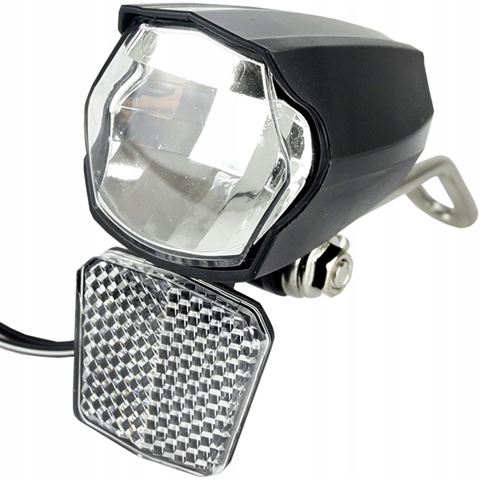 LAMPA NA ROWER PRZÓD REFLEKTOR NA PRĄDNICE ODBLASK