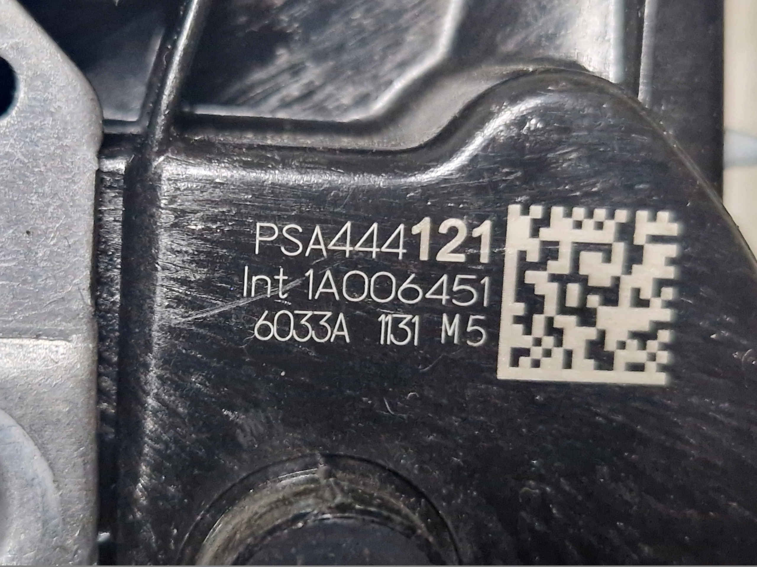 lock handle rope door right front PEUGEOT 208 II 1A006451