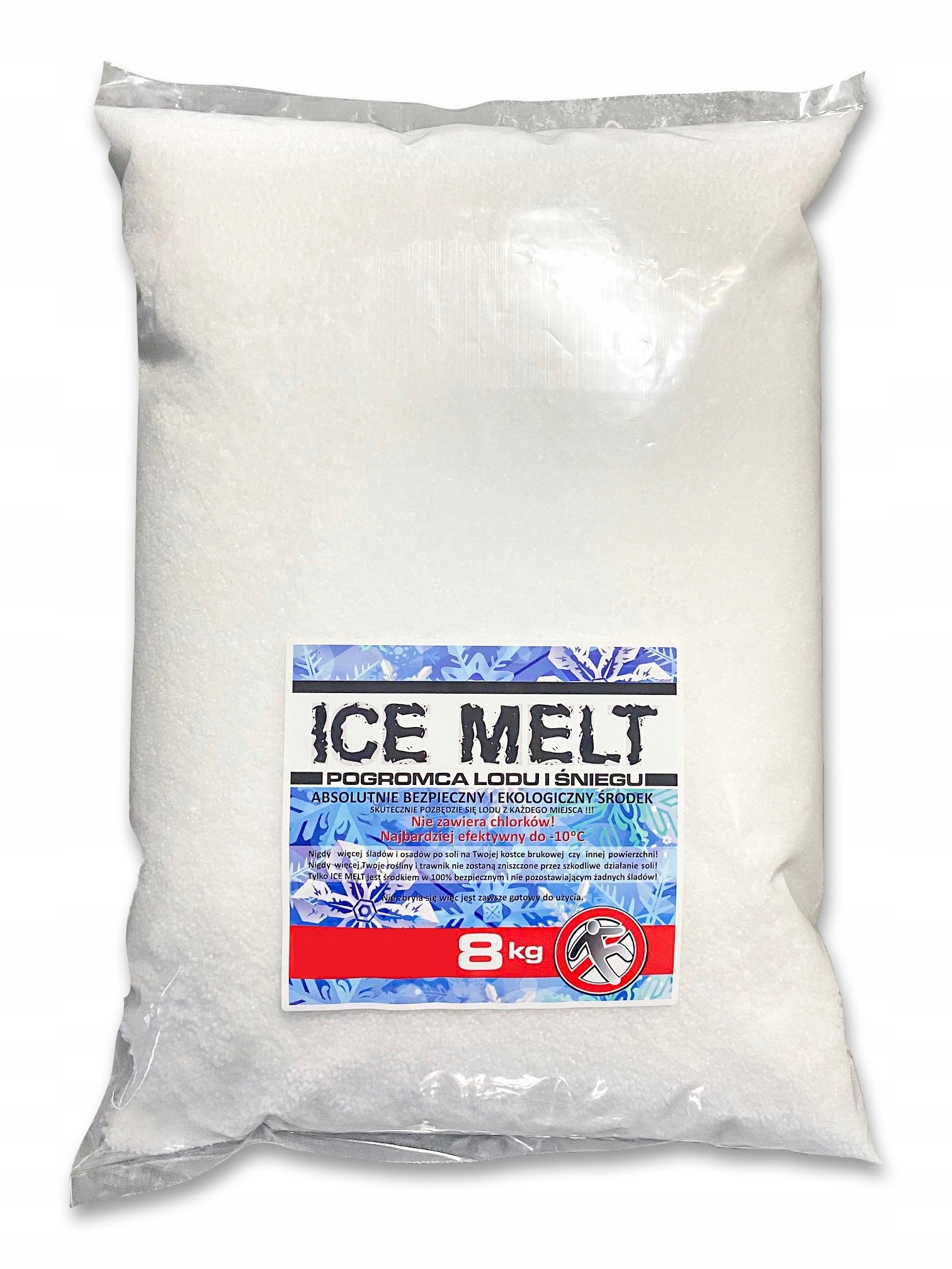 

Ice Melt topi lód i śnieg nie sól drogowa 8kg zima