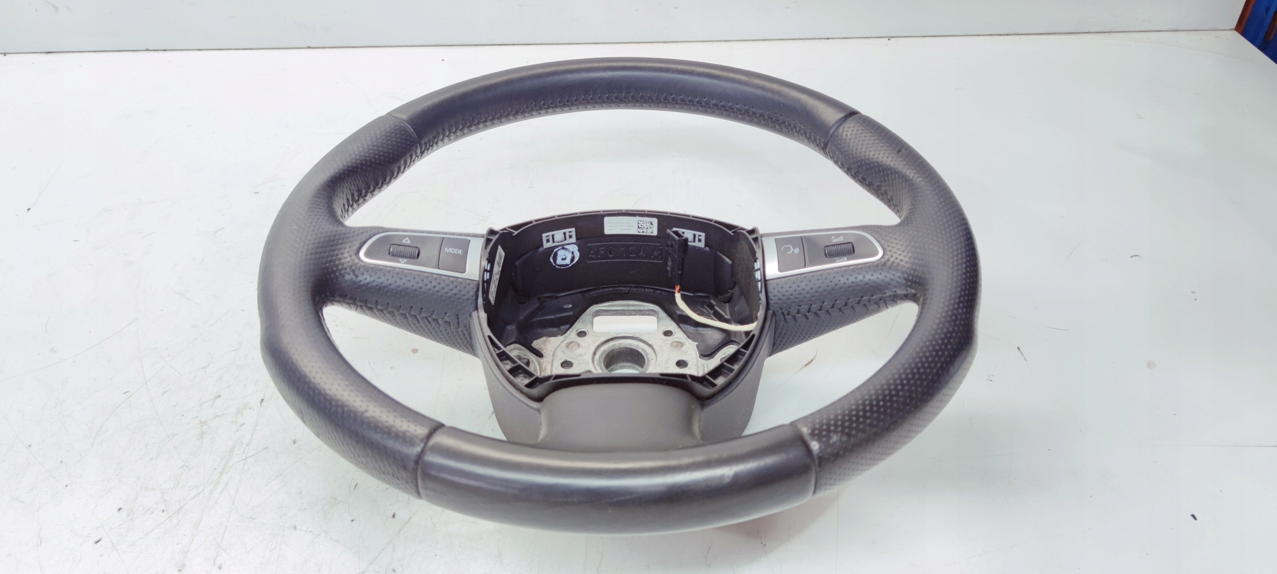 lenkrad Leder MULTIFUNKCJA AUDI A6 C6 A8 D3 LIFT 4E0419091DA TNA