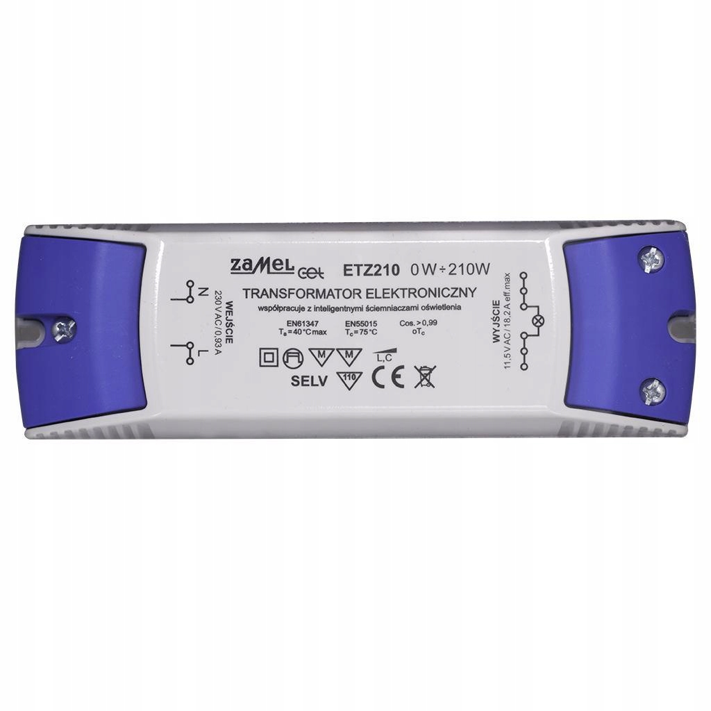 Elektronický transformátor 12V Ac 210W ETZ210