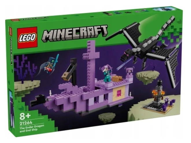 Lego 21264 Minecraft Drak Kresu A Loď Kresu