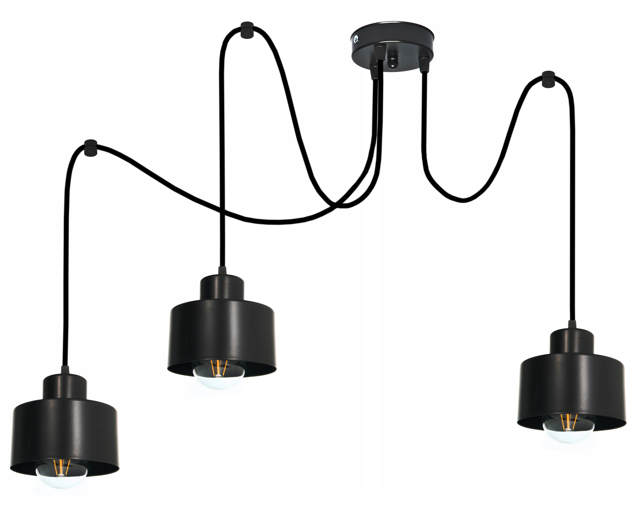 żyrandol plafon kinkiet 3 ramiona Pająk Lampa PJ3-W sufitowa do Led E27