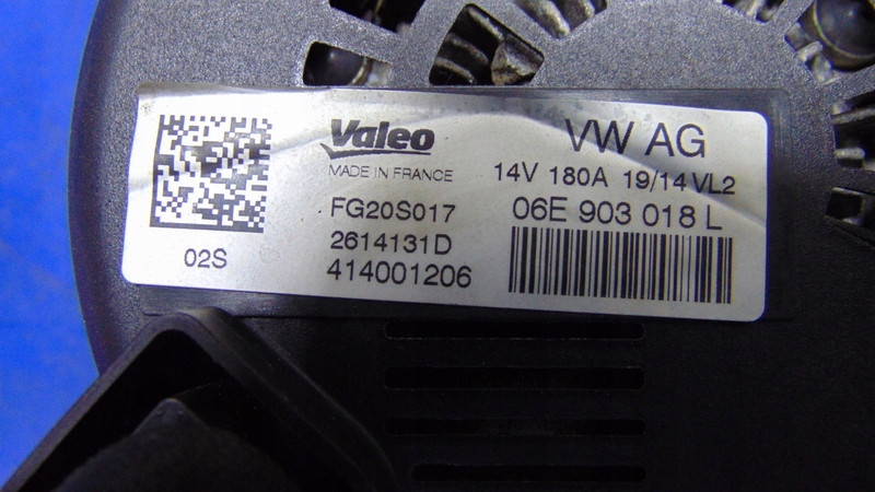 alternator 3.0TFSI AUDI A5 S5 COUPE 07-16 ROK