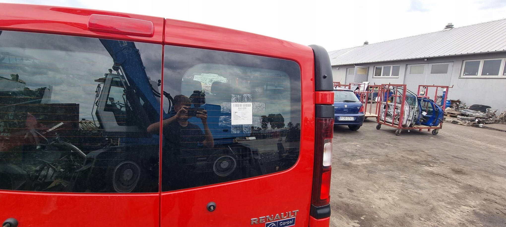 Tür rechts heck OVNNS 2022 RENAULT TRAFIC III