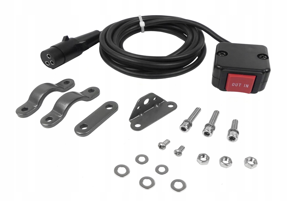 

Przełącznik włącznik wyciągarki na kierownicę kpl