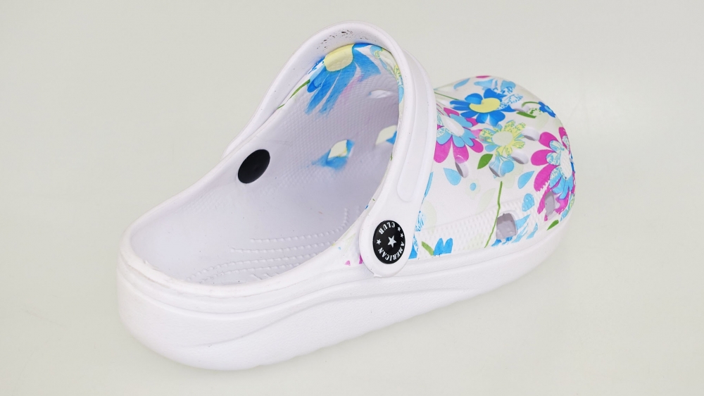 KROKSY KLAPKI OGRODOWE BASEN PIANKOWE DZIEWCZYNKI Materiał inny materiał