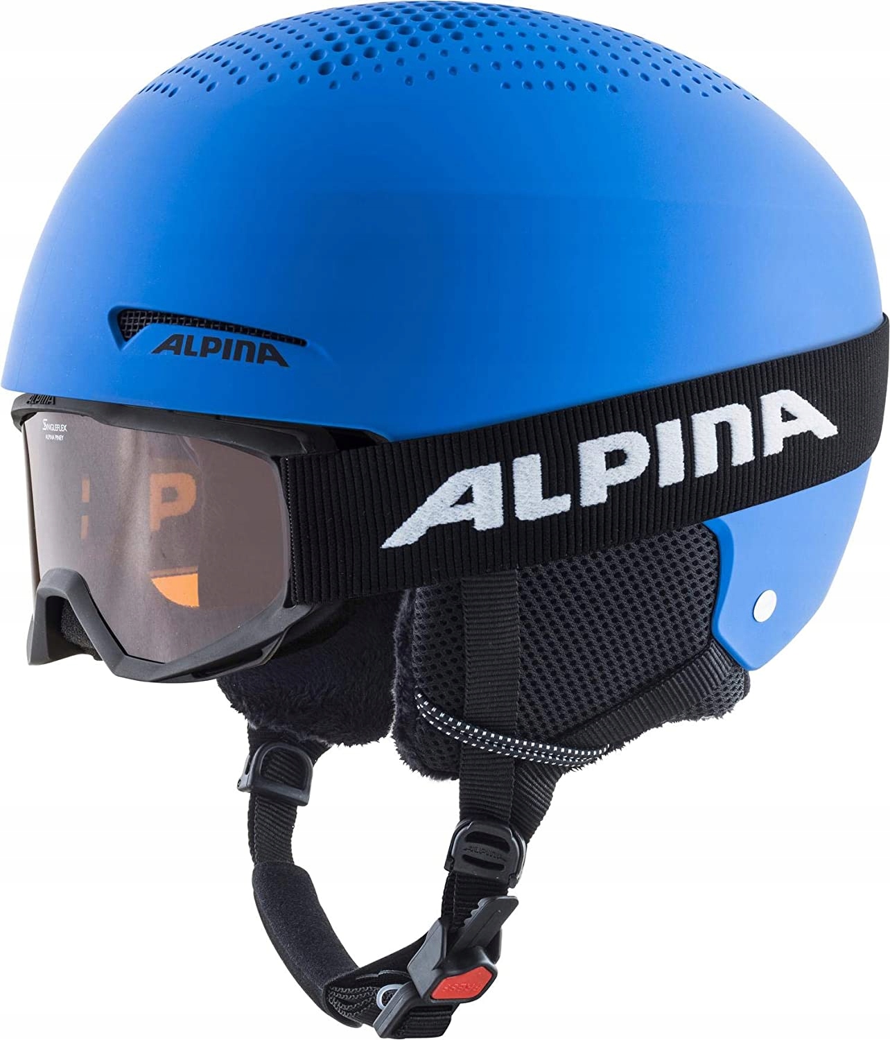 Helma Alpina S 51-55 cm modrá