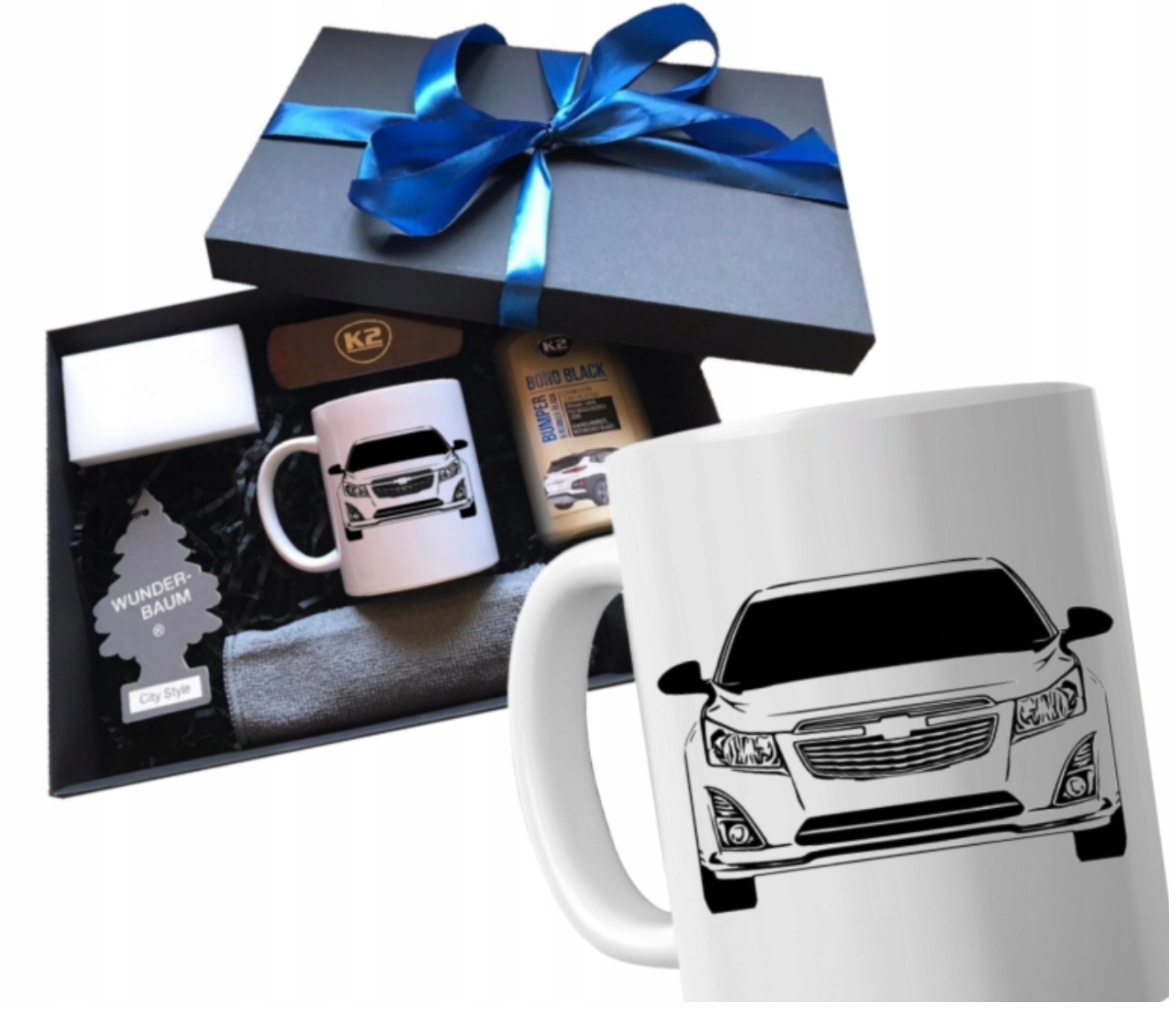 Dárek – hrnek pro řidiče auta Chevrolet – dárková sada pro kluka