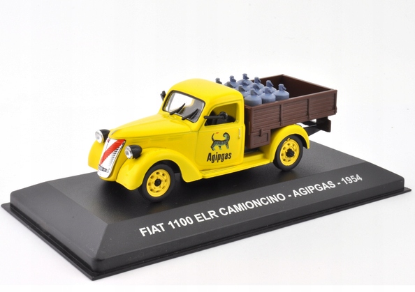 Fiat 1100 Elr Camioncino Agipgas 1954 1:43