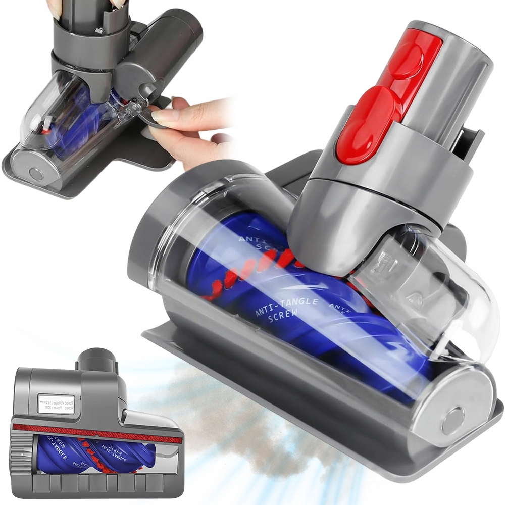 Led Turbo Szczotka Elektryczna Kompatybilna Z Dyson V7 V8 V10 V11 V15