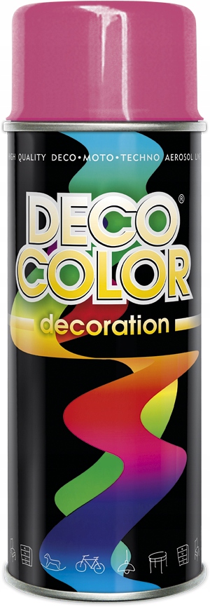 

Spray Lakier W Spreju Deco Color 400ML Różowy