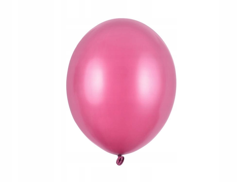 

Balony Ciemnoróżowe metaliczne mocne 27cm 50szt